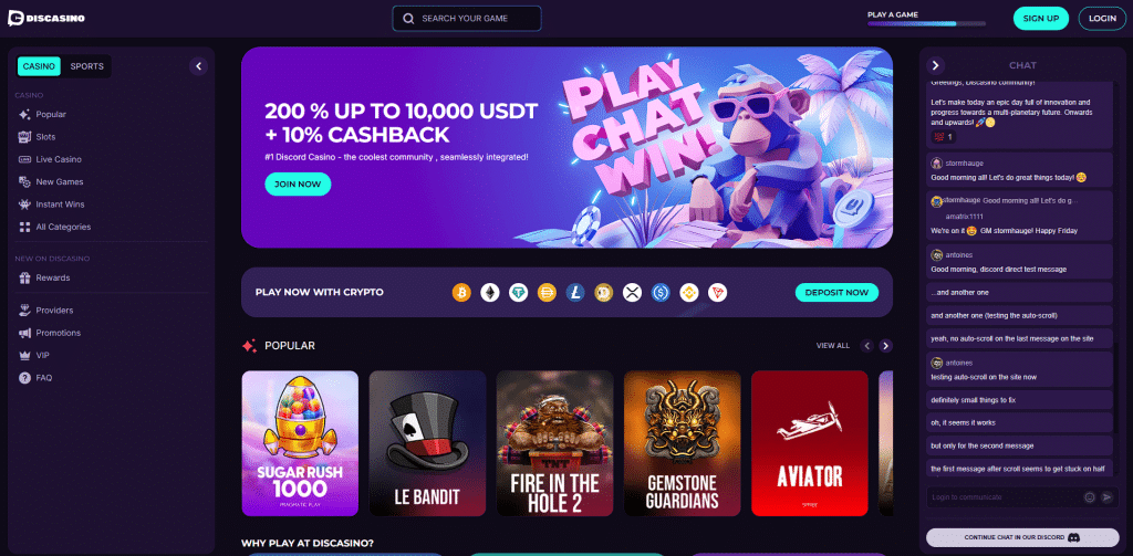 Discasino - leading online casinos