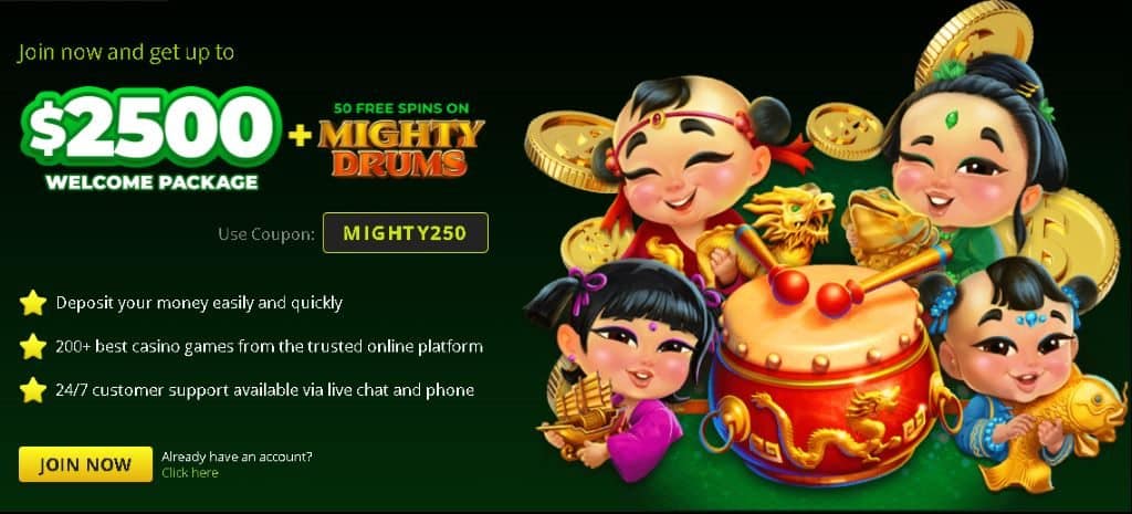 Raging Bull Fastest Payout Casino Online landing page snapshot showing an ongoing welcome promotion for new players