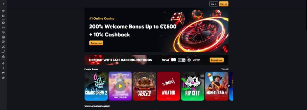 Best Online Slots On Instant Casino 